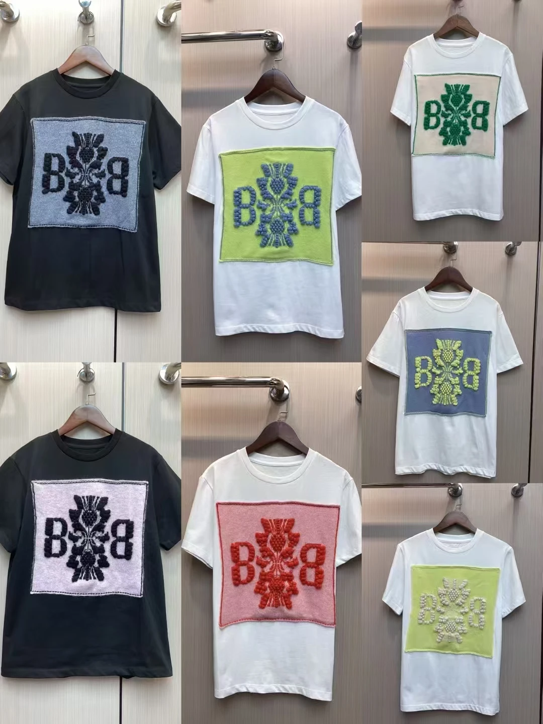Spring 2025 Fashionable Loose Letter Short Sleeve T-Shirt Versatile Comfortable Cotton Crew Neck Top for Women Commute Style