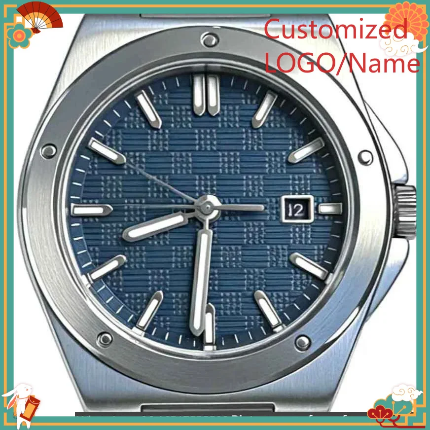 DONG Store 41mm Men's Luxury Watch in 904L Steel Automatic Mechanical Movementi Customized Watch view 3