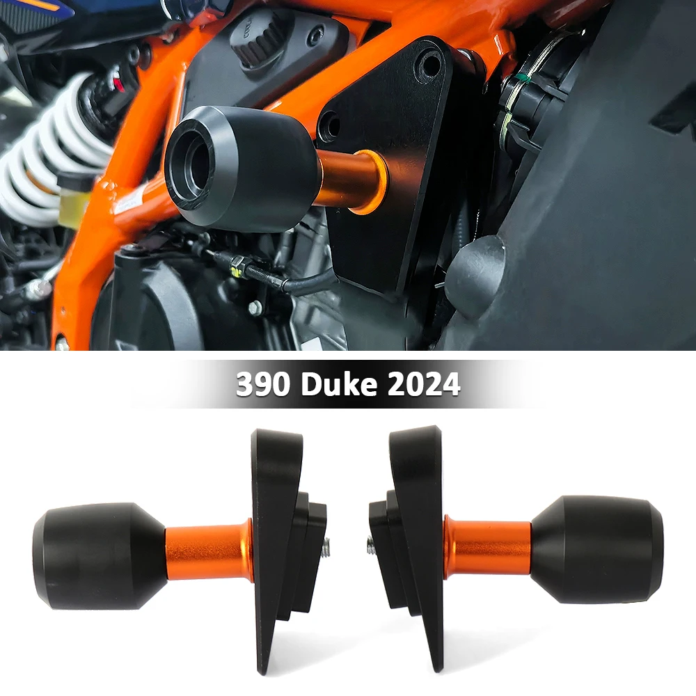 

Motorcycle Accessories Falling Protection Kit For 390 Duke 390Duke 390 DUKE 2024 Frame Slider Fairing Guard Crash Protector