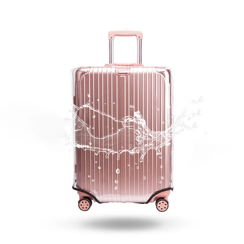 New Full Transparent Luggage Protector Cover Waterproof Dustproof Durable Suitcase Cover Protector Travel Accessories PVC Case