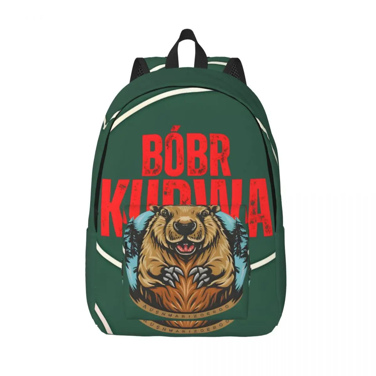 Elegant Laptop Bag Bobr kurwa Boys Dual-Use For School Birthday Retro Washable Laptop Bag