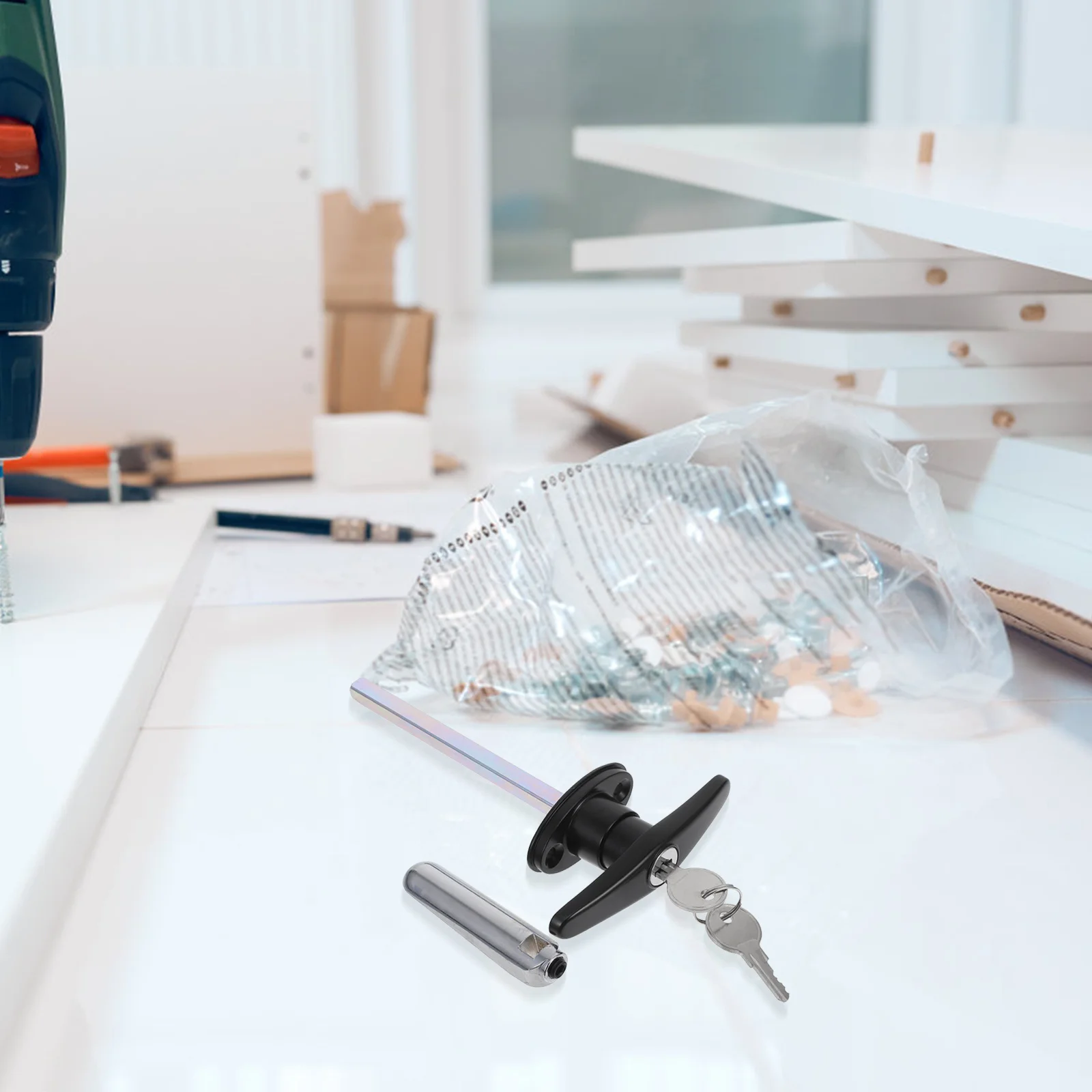 Zinc Alloy Garage Shed Sliding Gate Set  Commercial Gates Keys  With Key  Gate Locks For Barn  Lock  Set For Barn  Barn Door T