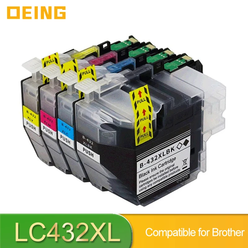 

Совместимый чернильный картридж LC432 LC432XL для лазерного принтера