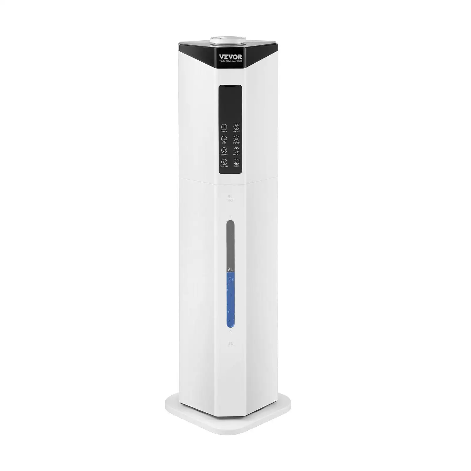 

Commercial Humidifier 2.4 Gal Cool Mist for Up To 430.6 SqFt Top Refill
