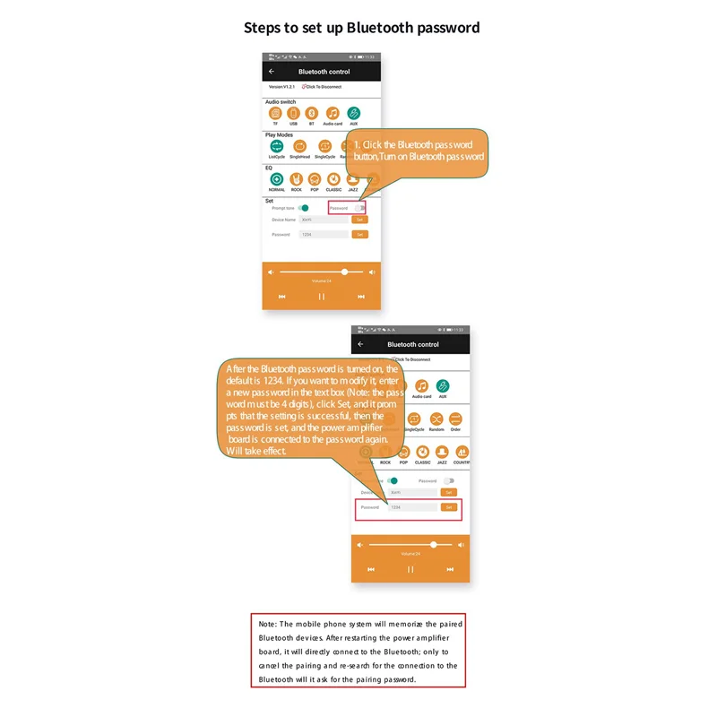 

【A42U】2X XY-E30H 2.1 Channel Bluetooth 5.1 Audio Power Amplifier Board Module High And Low 15Wx2+30W