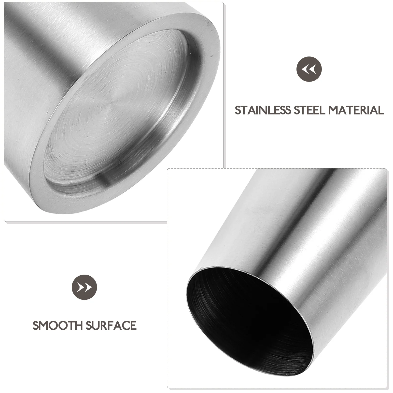 

Ornaments Metal Vase Flower Pot Modern Stainless Steel for Indoor Plants
