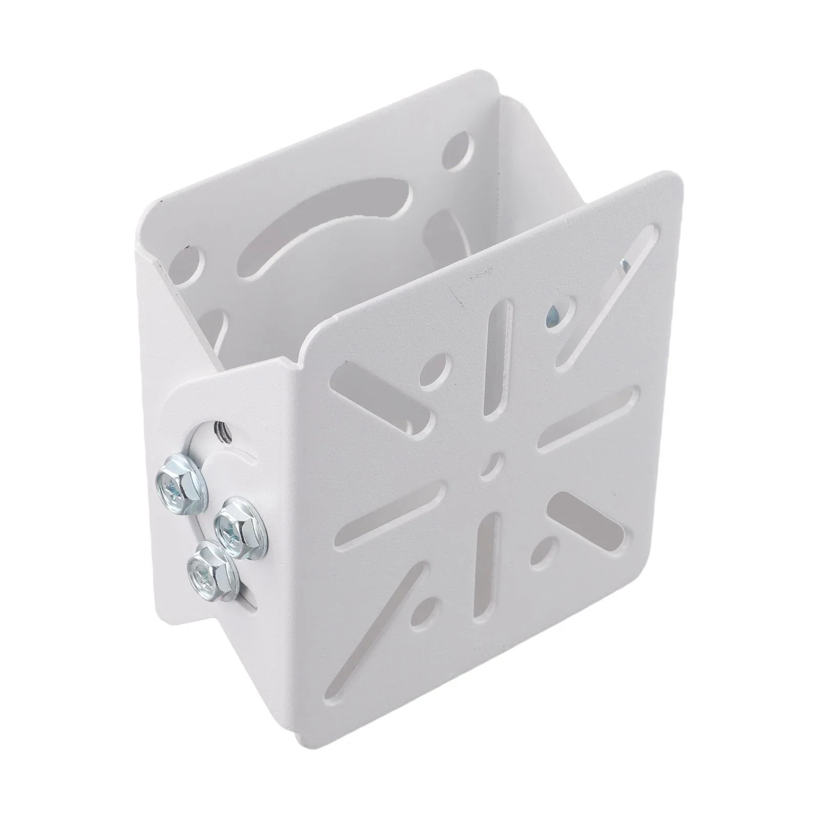 

Adjustable Installation CCTV Camera Bracket Camera Mounting Lightweight Structure Quality Metal Material Rainproof Feature