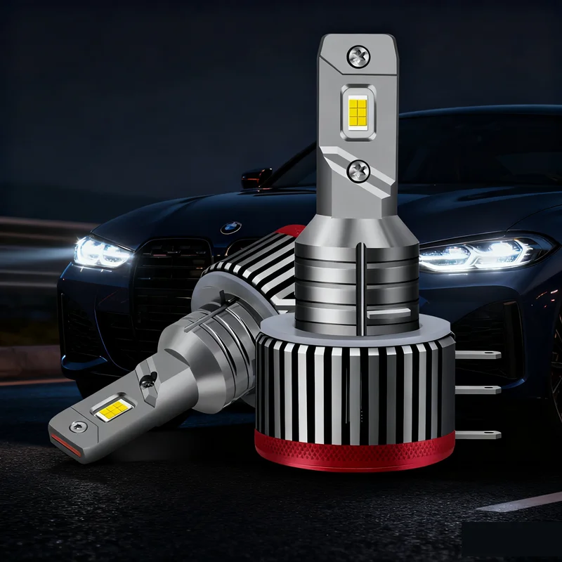 

2 шт. H15 фары Canbus светодиодные лампы для Volkswagen Golf 7 дальнего света DRL дневные ходовые огни белый 6500K 8000LM