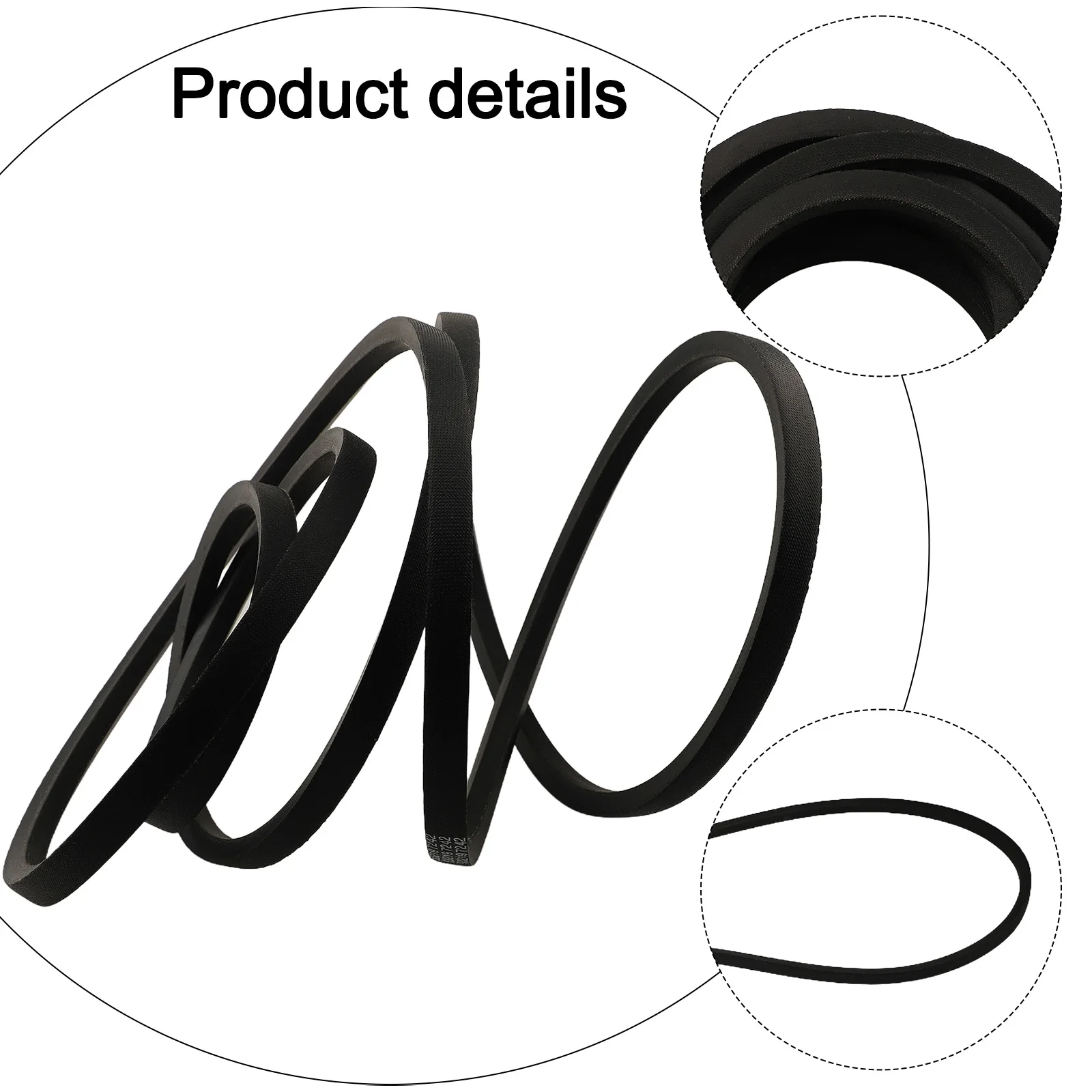 

Изысканный ремень для газонокосилки для мастера, запасной ремень для газонокосилки Poulan 532197242, для мастера для мастера 532197242