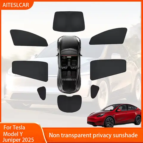Tesla ModelY Juniper2025 Sun Shade 전면 후면 측면 창 Sunshade 앞 유리 Sun Visor 야외 캠핑 인테리어 액세서리 Tesla ModelY Juniper2025 Sun Shade 전면 후면 측면 창 Sunshade 앞 유리 Sun Visor 야외 캠핑 인테리어 액세서리