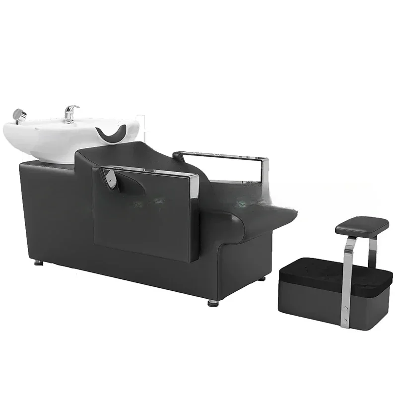 

Stylist Head Spa Beauty Salon Chair Shaving Washing Machine Shampoo Bed Head Wash Treatment Lava Salon Furniture