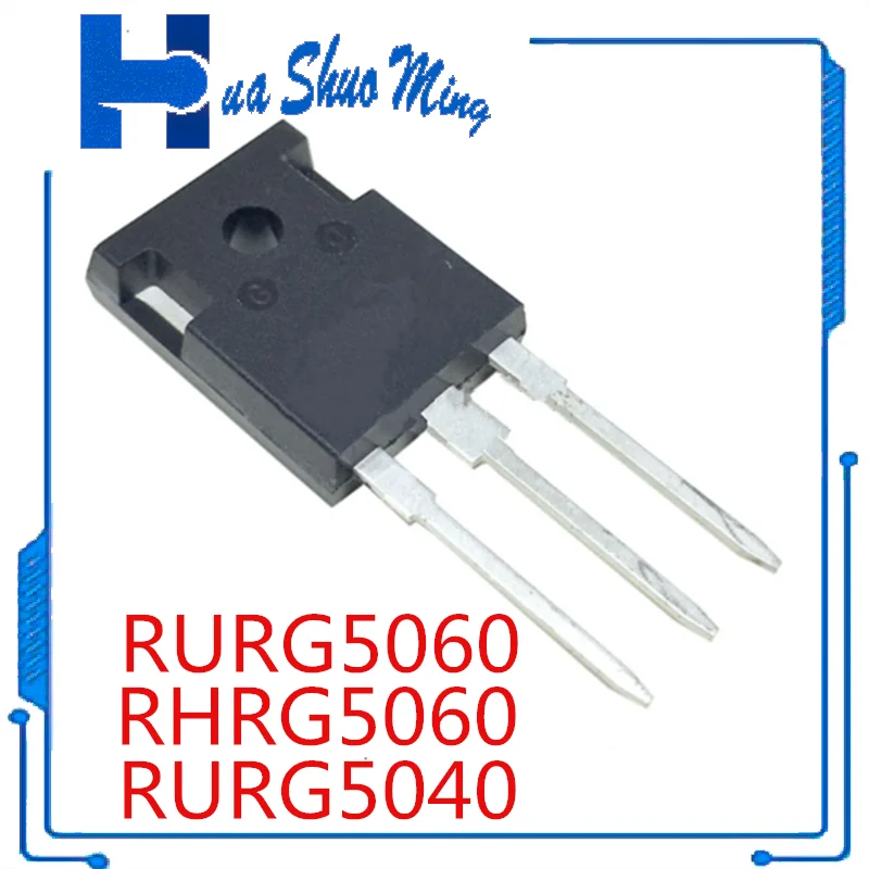 10 개/몫 RURG5060 RHRG5060 RURG5040 RURG6060 RHRG6060 TO-247