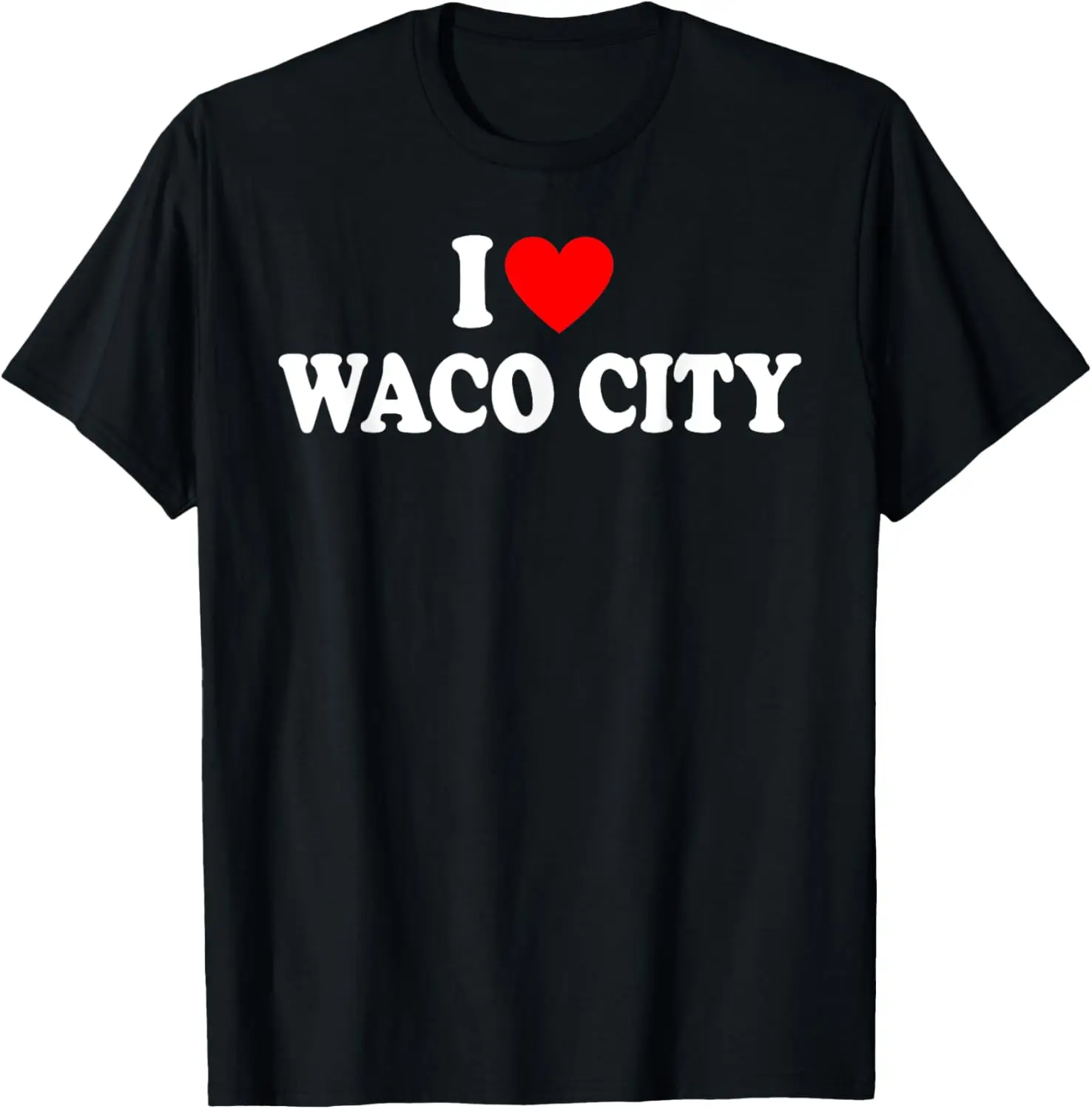 

Классическая футболка I Heart Waco City, I Love Waco City Texas
