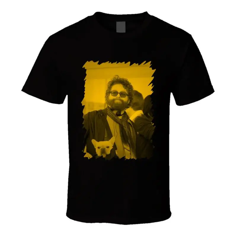 

Футболка знаменитости Zach Galifianakis неонового цвета