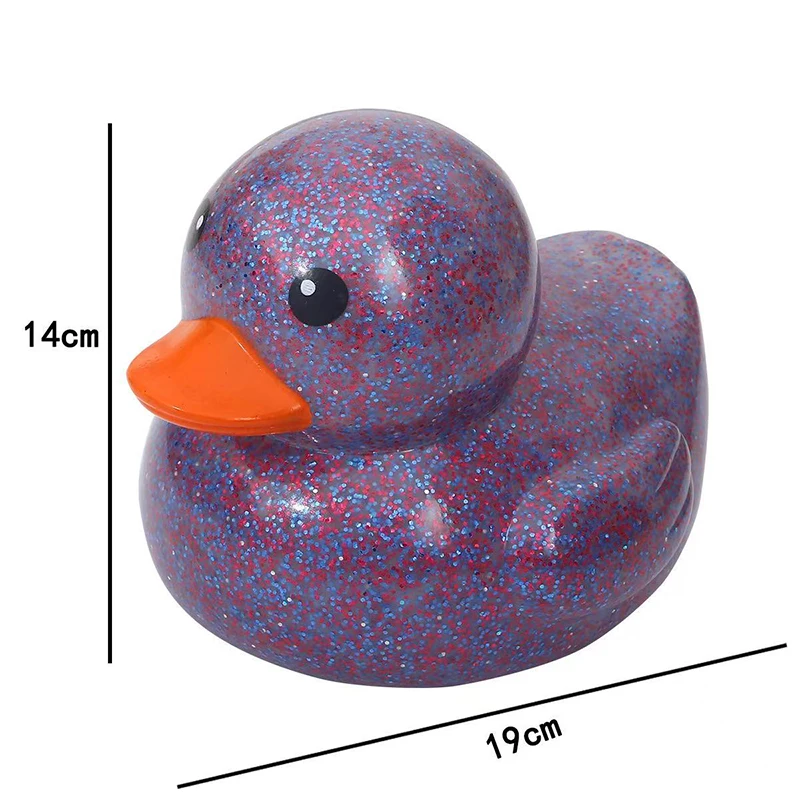 6.89 Inch Giant Rubber Duck Big Rubber Duck Large Duckling Bath Toy  for Summer Baby0 Shower Birthday Party
