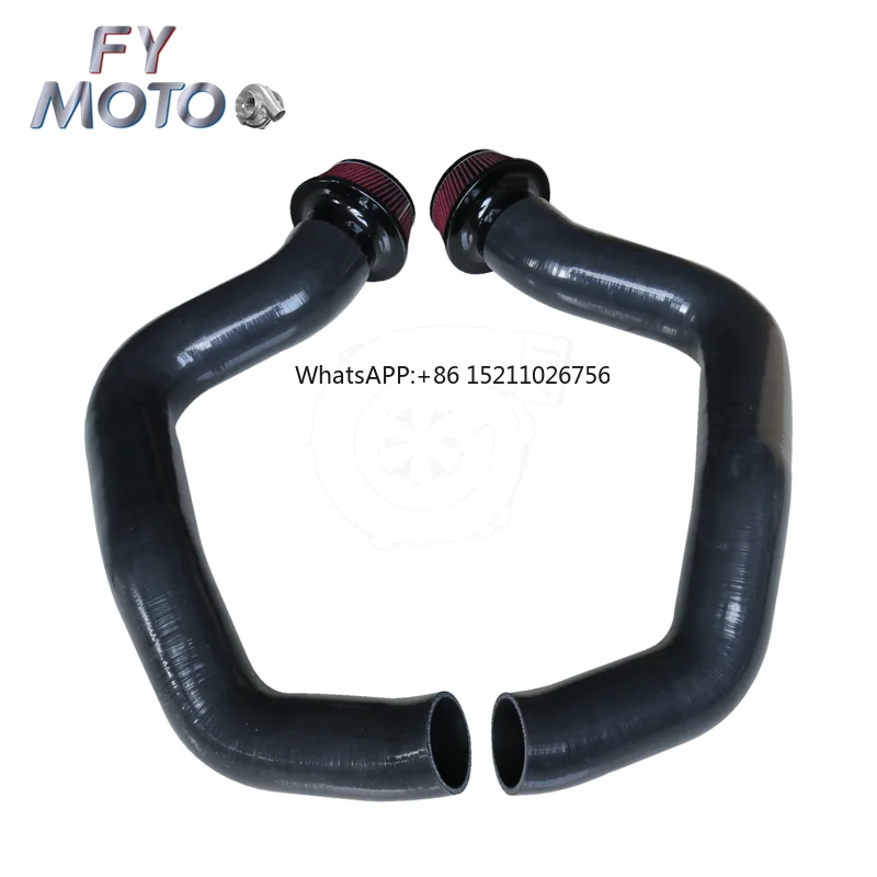 BLACK INTAKE COLD AIR INDUCTION hose kit for BMW M5 F90 M8 18-22