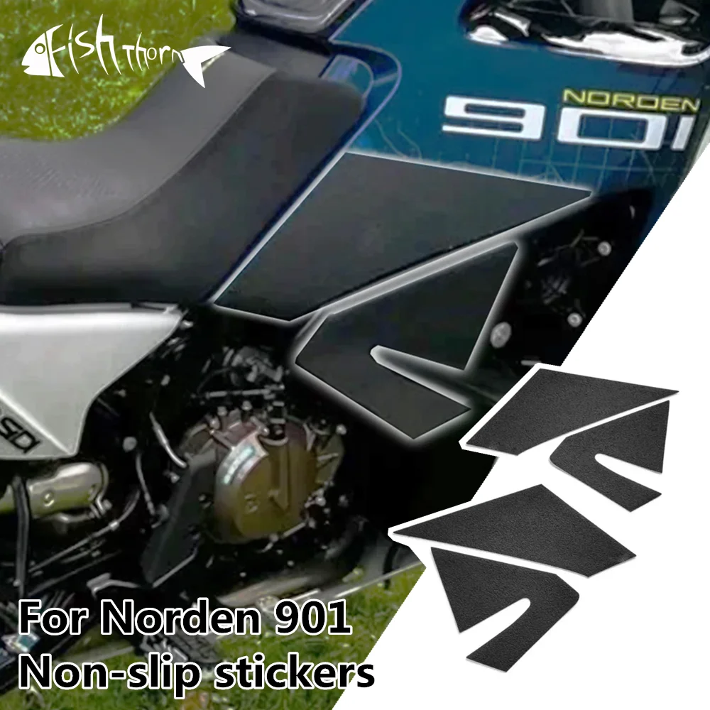 

For Husqvarna Norden 901 Norden901 2022 2023 2024 Motorcycle Fuel Tank Side Panel Knee Pads Anti-Slip Stickers