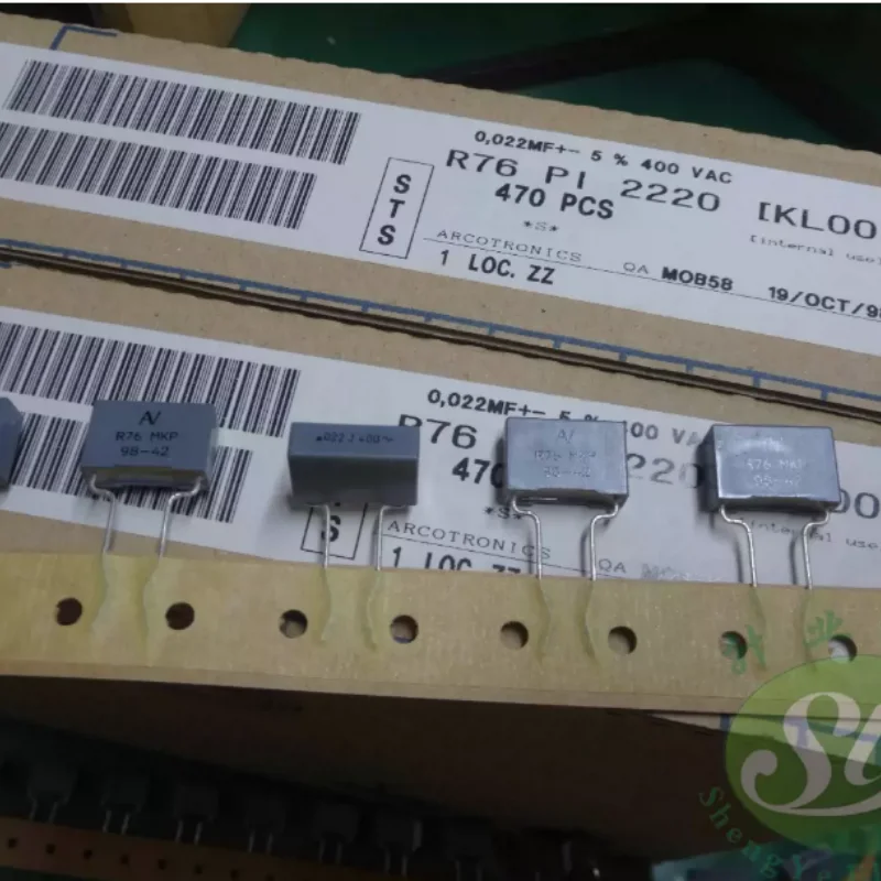 10pcs-100pcs Italian AV R76PI2220KL00J 0.022uf/400VAC 22nf 223 brand new film capacitor