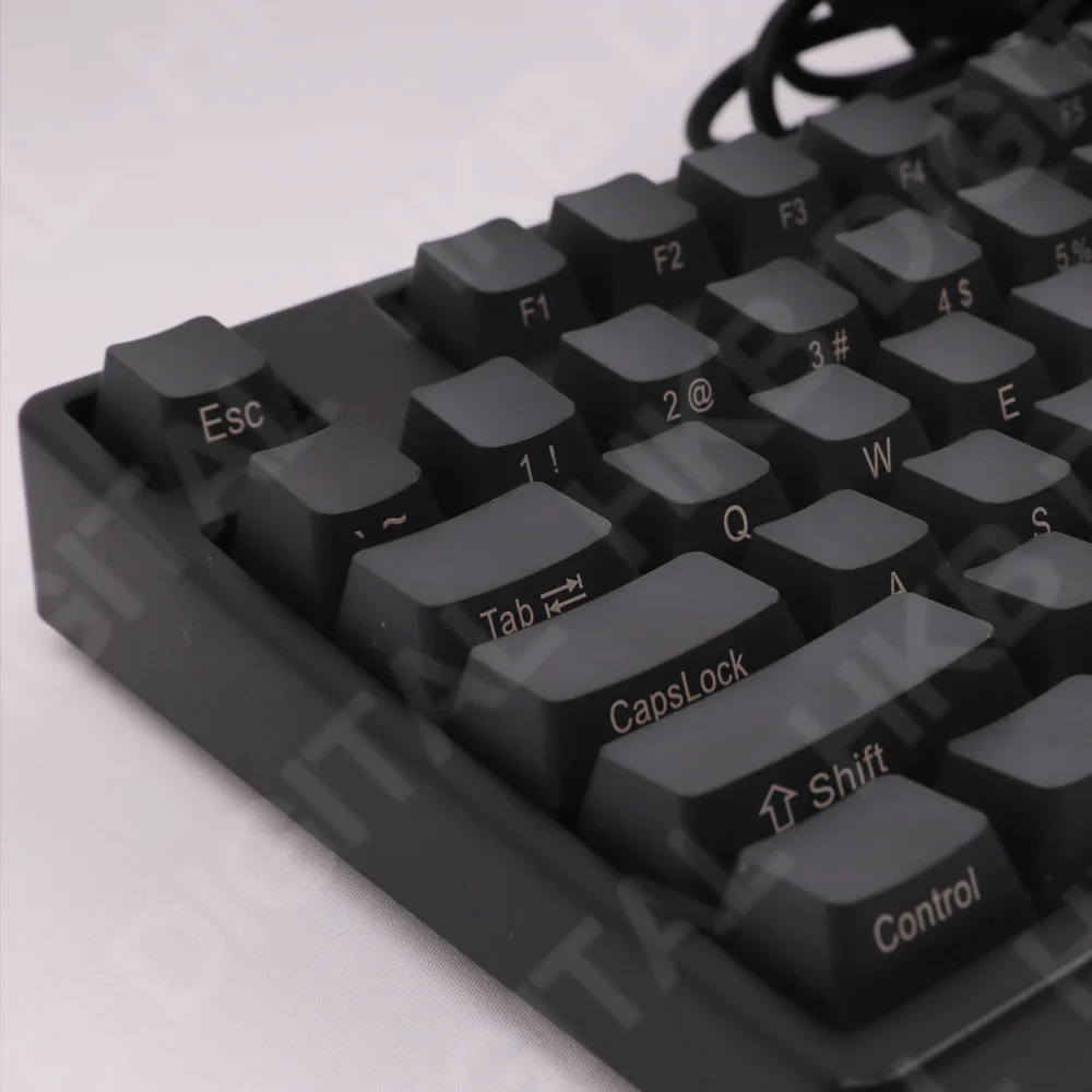 Keycaps for Mechanical Keyboard Black PBT OEM Profile Height 108 Keys Side Print 61 87 104 Keyboard GK61 SK61 Anne Pro 2 PC Game