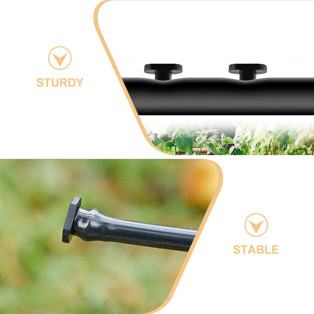 

150pcs Drip Irrigation Pipe Plug End Cap Tubing Irrigation Supplies Fittings Plastic Gardening Tools Hole Stoppers Agricultural