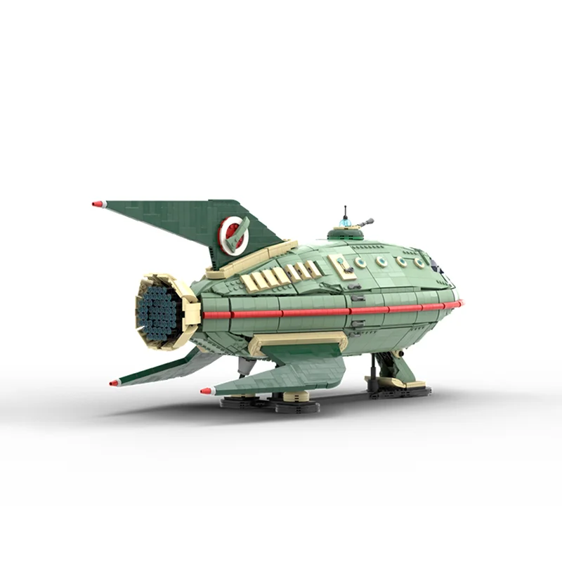 3777 pezzi MOC Planet Express modello blocchi di costruzione architettura regali di Natale fai da te idea creativa giocattolo educativo mattoni per bambini