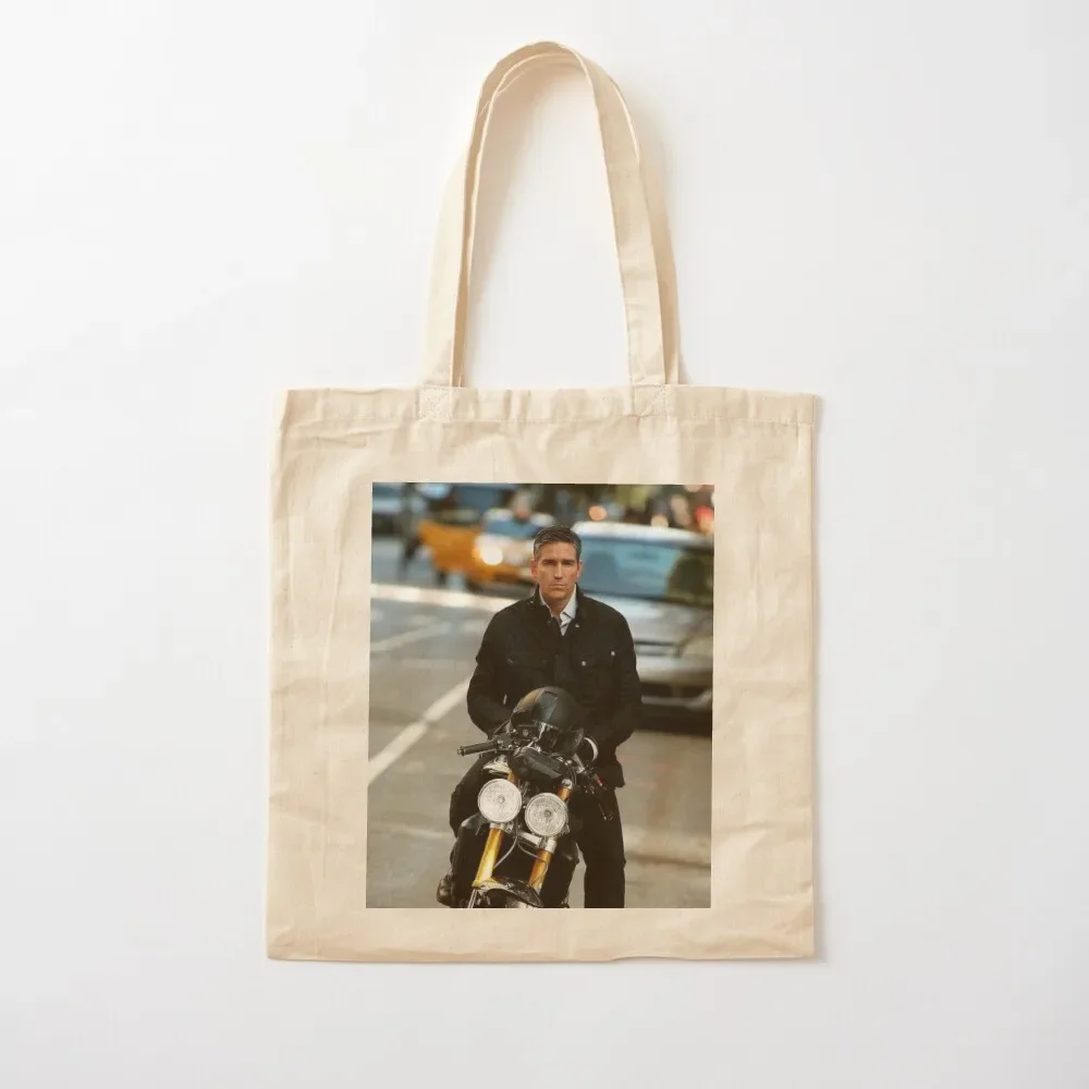

jim cavieze Tote Bag tote bags men canvas tote bags custom bag reusable shopping bags