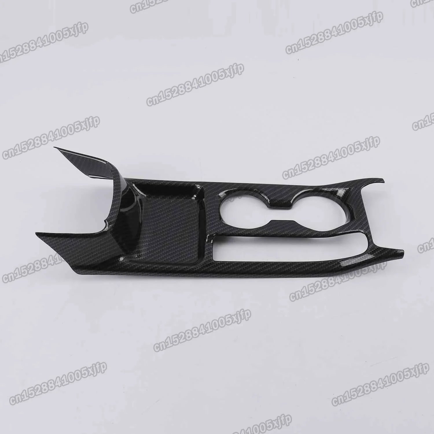 carbon fiber car central console gear handlebrake panel trims chrome for nissan kicks 2017 2018 2019 2020 2021 2022 accessories