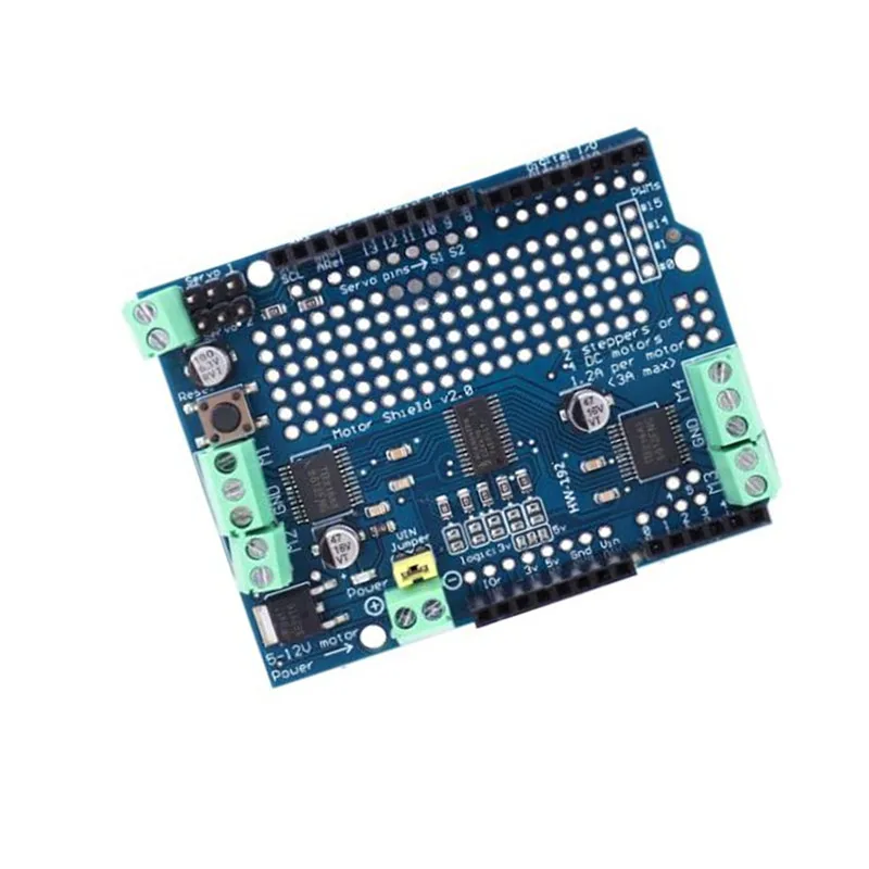 PWM 서보 드라이버 보드 실드 V2 DC 스테퍼 모터 서보 드라이브 모듈 TB6612 Arduino Robot Mega R3용 IIC I2C