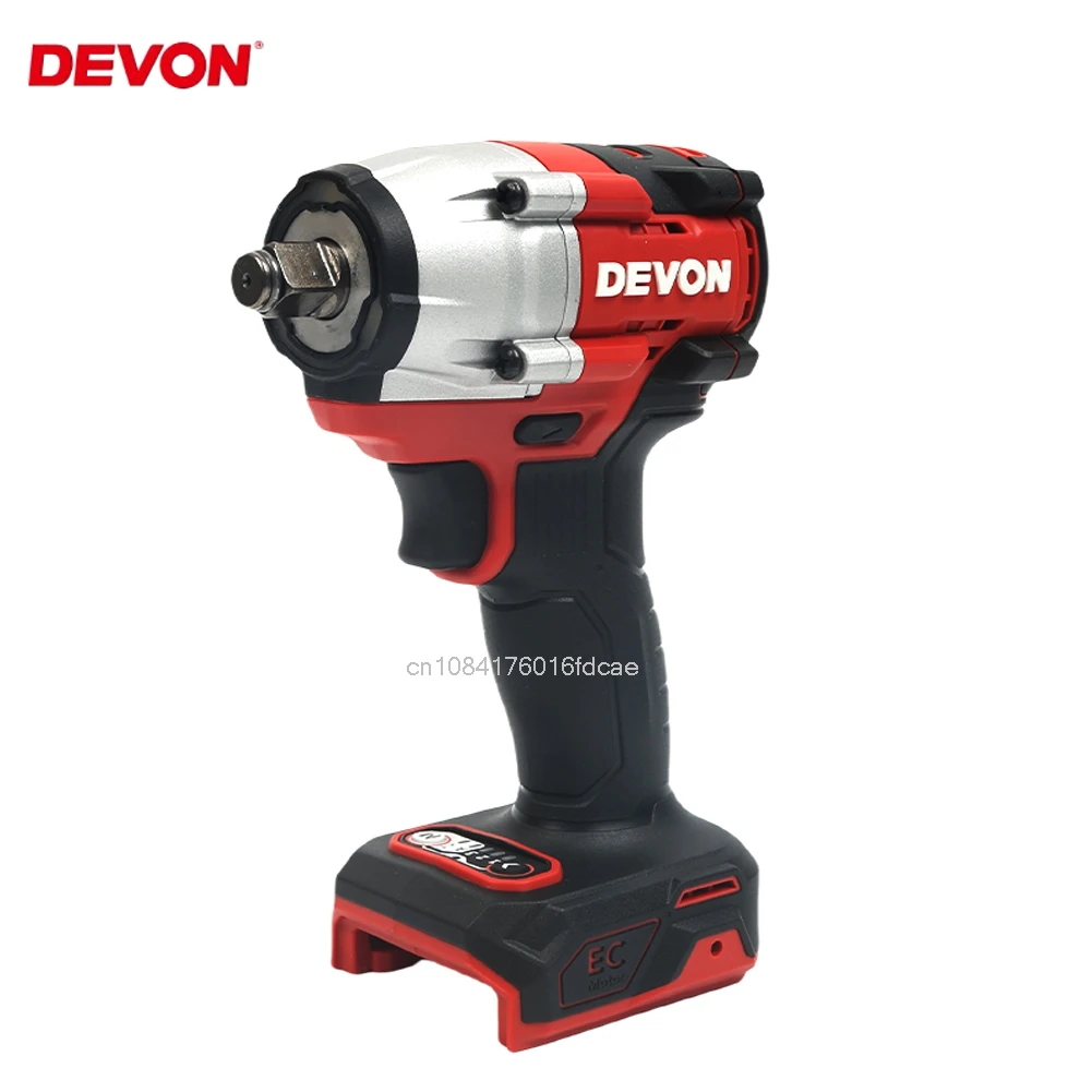 DEVON 5766 1/2in مثقاب كهربائي لاسلكي 20 فولت 550 نيوتن متر 2800 دورة في الدقيقة 3800ipm بطارية مرنة عالمية [غير بطارية]