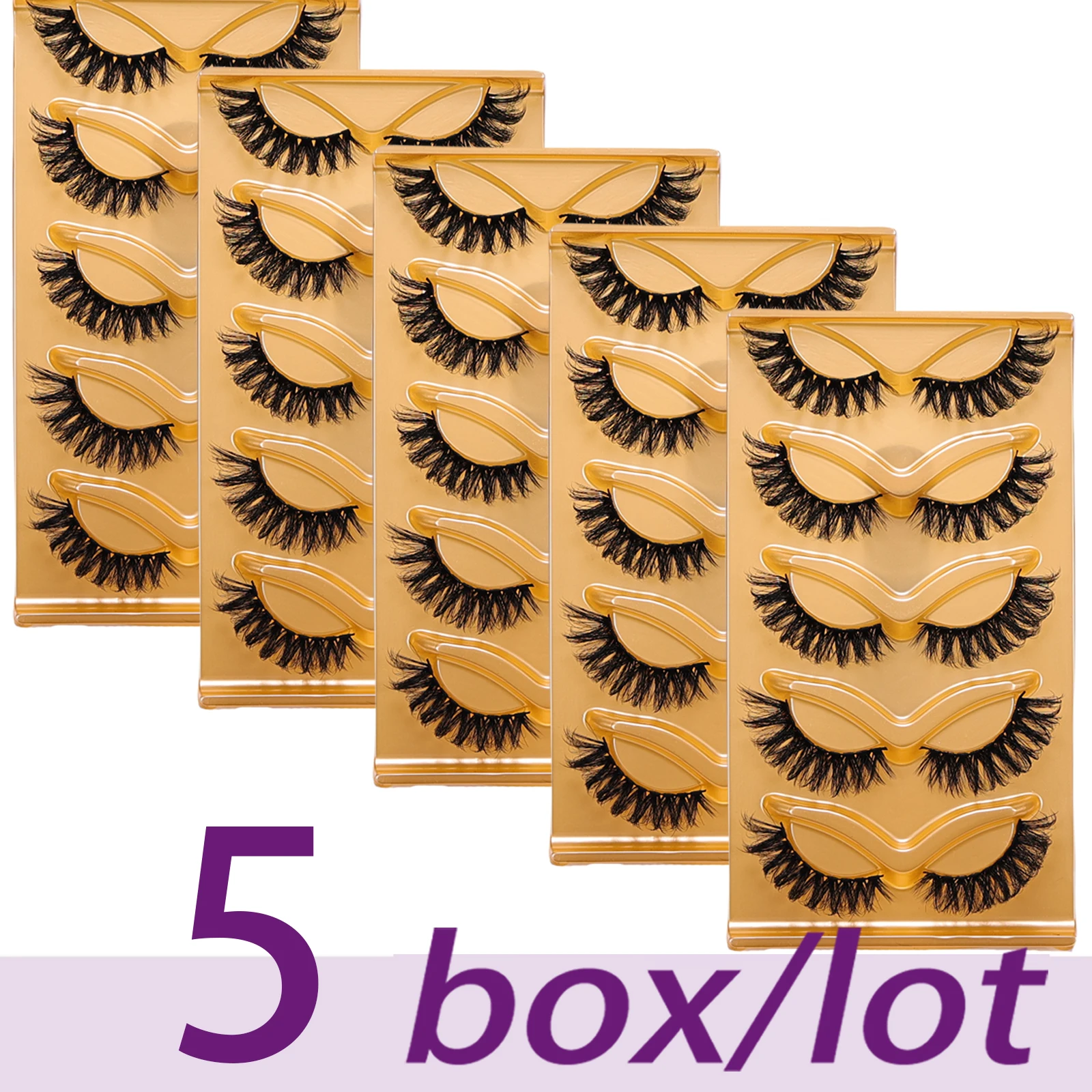 고양이 인조 속눈썹 15쌍/25쌍, 두꺼운 인조 속눈썹, 푹신한 고양이 눈 속눈썹, 확장 인조 속눈썹