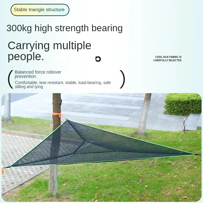 

Camping mosquito net Hammock canopy anti-flip portable outdoor travel sleep hanging hammock swing Nature hike