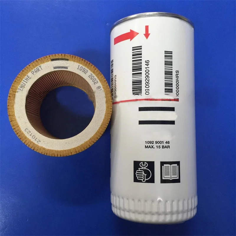 Oil Air Filter Kit 1625005691 1625005690 For Atlas Copco Screw Air Compressor