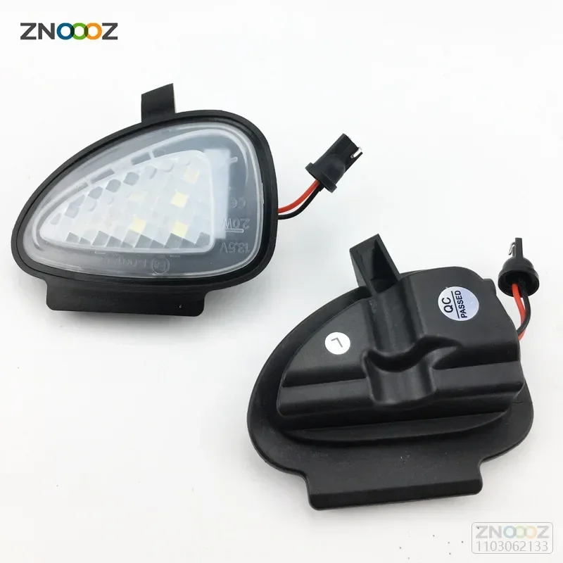 2x Canbus Error Free Car Led Under Side Mirror Puddle Semaphore Lights for VW Volkswagen Golf 6 golf6 Passat B7 Cabriolet Touran