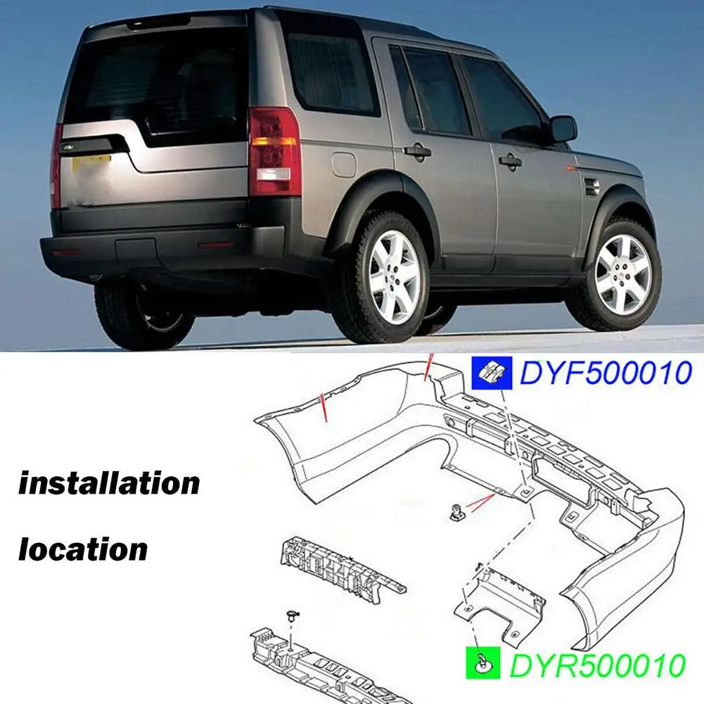 مشابك عين السحب الخلفي لنطاق روفر سبورت 06-09 ، المصد الخلفي لنطاق روفر سبورت 06-09
