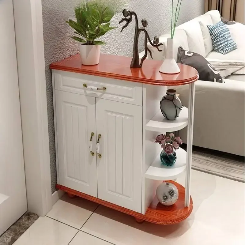 

Individual Wooden Shoe Cabinet Green Italian Style Hallway Organizer Shoe Rack Space Saving Universal Gabinete Patio Furniture