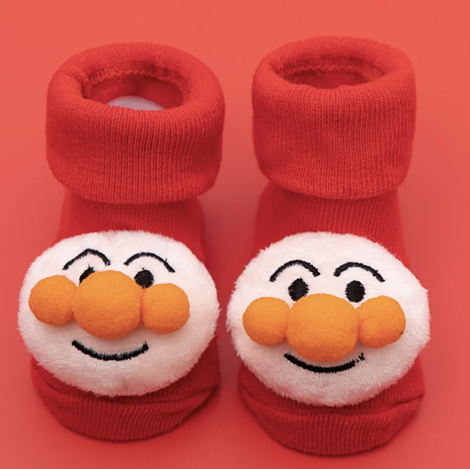 Baby Anti Slip Socks Clothes items for newborns Infant Boy Girl kids Toddler children's non-slip red sock warmers spring