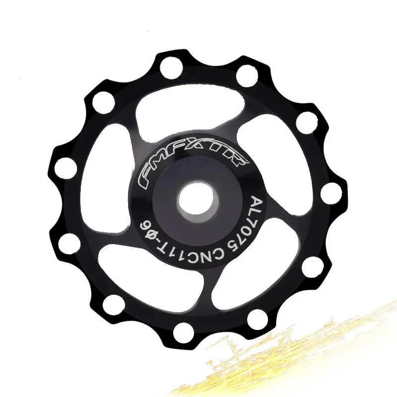 MTB Mountian Road Bike Rear Derailleur Ceramic Bearing 11T 13T Pulley Jockey Wheel CNC Guide Roller Bicycle Parts
