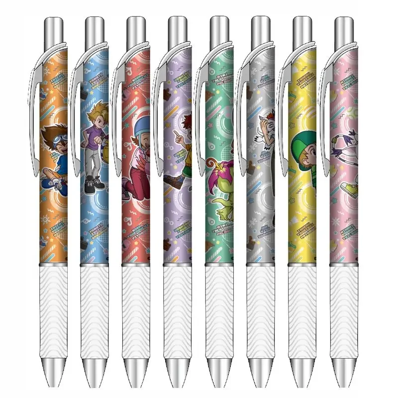 Digimon Adventure animation peripheral limited gel pen 0.5 black quick-drying water pen homework office signature pen wholesale