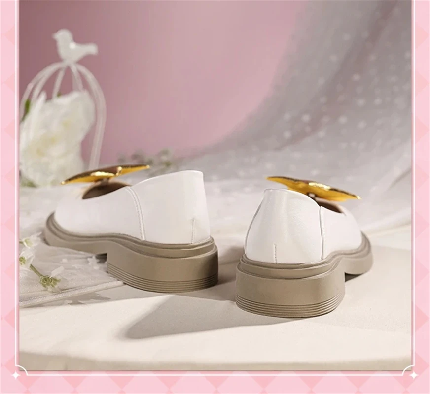

CosAn Cardcaptor Sakura Shoes Cosplay Universal Combat Boots Role Play Used Accessories Hot Game