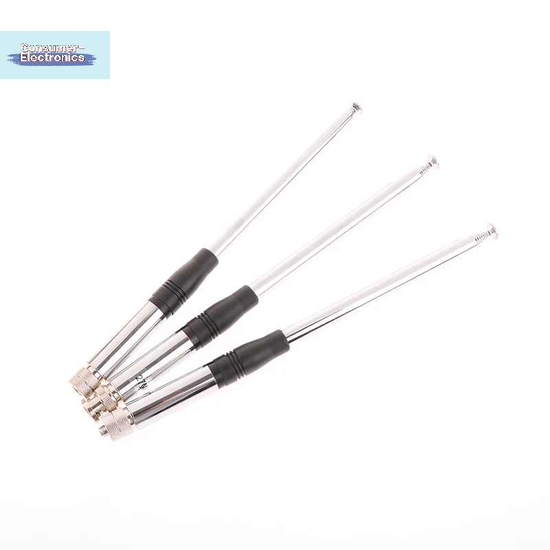 【1pc-walkie-talkie-27mhz-cb-com-antena-telescopica-retratil-de-alto-ganho-e-conectores-sma-femea-sma-macho-e-bnc】