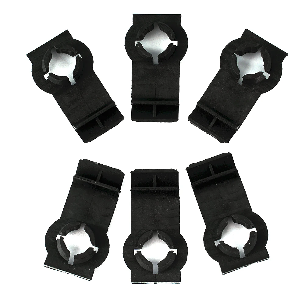 6Pcs Car Door Window Lifter Clips For BMW E53 2000-2006 Auto Windo Regulator Clamp For Front Left Or Right 51338254781 carbon fiber car interior accessories for toyota corolla 2019 2020 2021 2022 2023 e210 gear panel window lifter switch kit refit