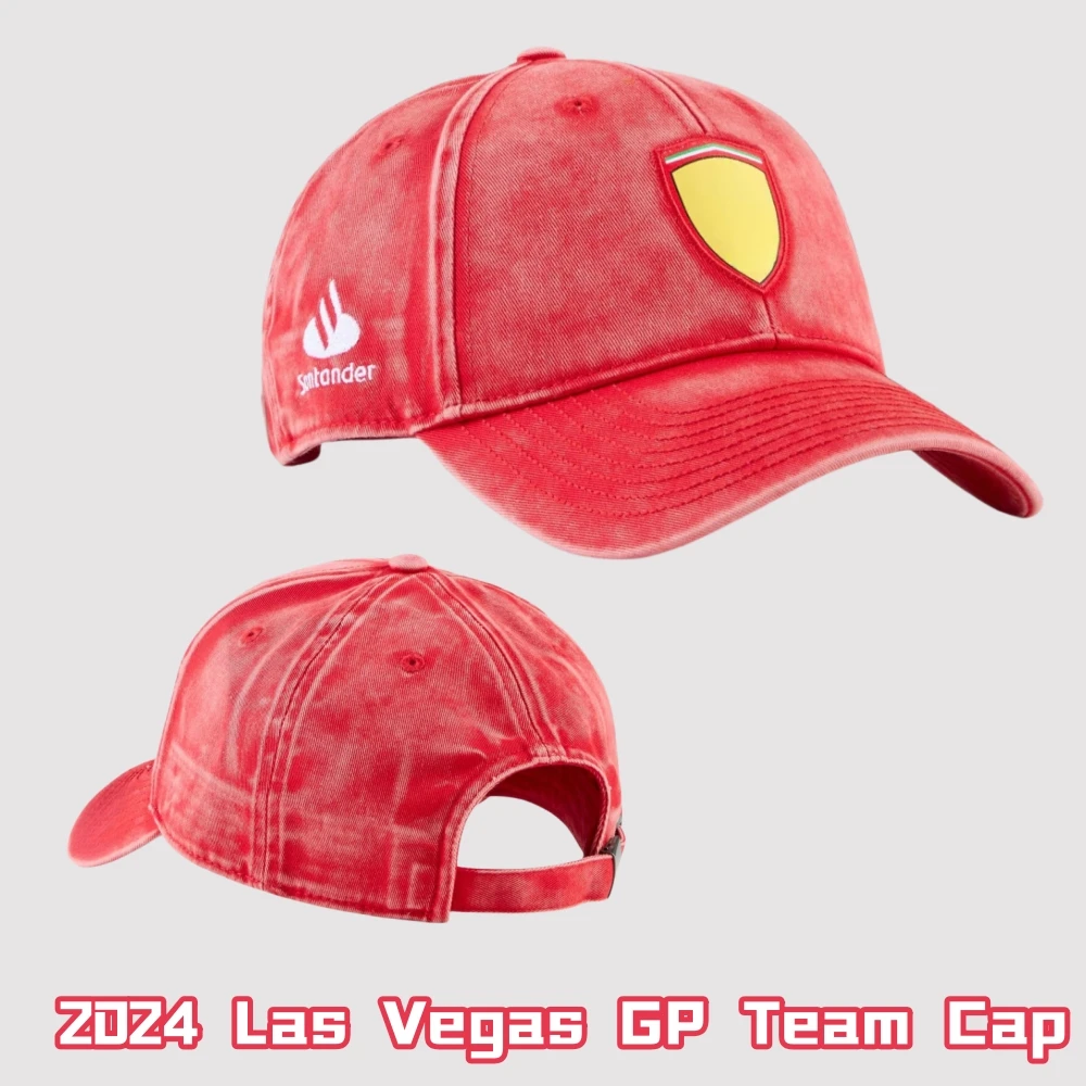 Scuderia Desert Sun Special Edition baseball cap Charles Leclerc  2024 Las Vegas GP Carlos Sainz Cap