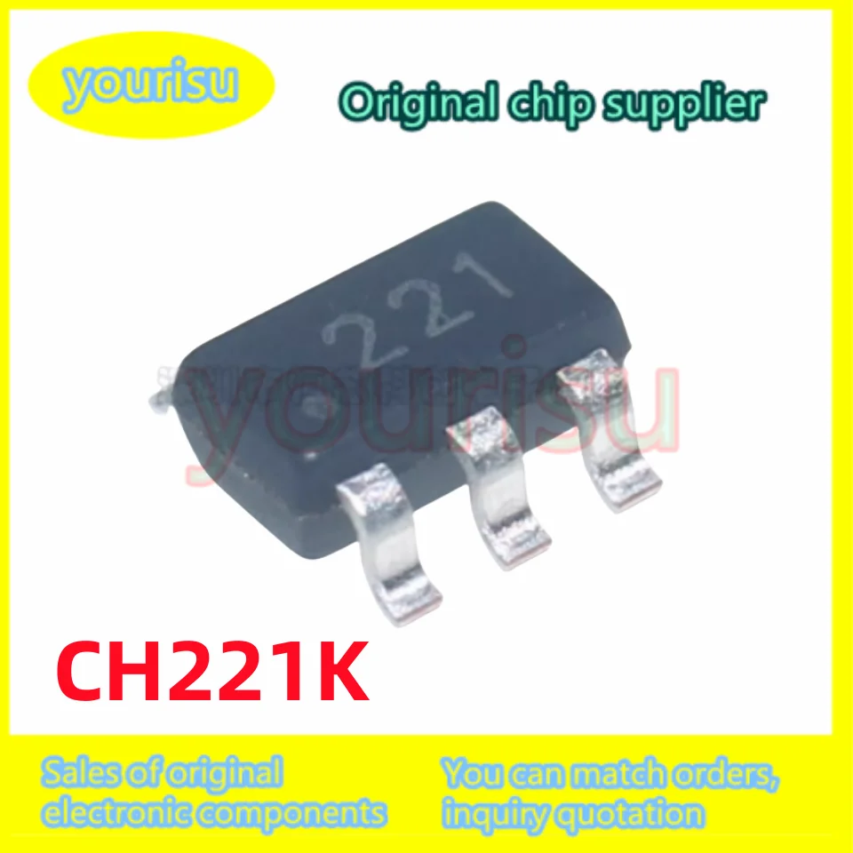 5-20Pcs/Lot Genuine Original CH221K CH221 Silk Screen 221 SOT23-6 Chip Integrated USB PD Communication Fast Charge Protocol
