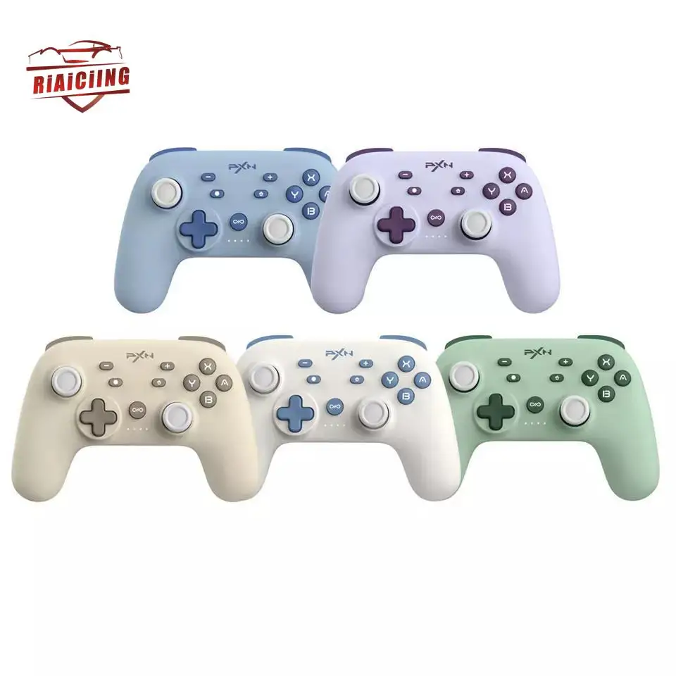 وحدة تحكم لاسلكية PXN P50 Pro - لجهاز Switch/iOS 16/PC Steam مع وظيفة Macro TURBO