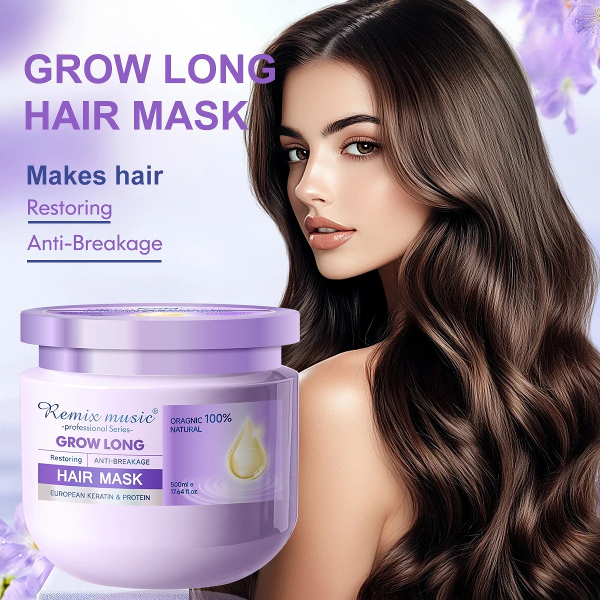 

Маска и кондиционер для протеиновых волос Интенсивный восстанавливающий кондиционер для сухих, вьющихся и слабых поврежденных волос Маска Для Волос