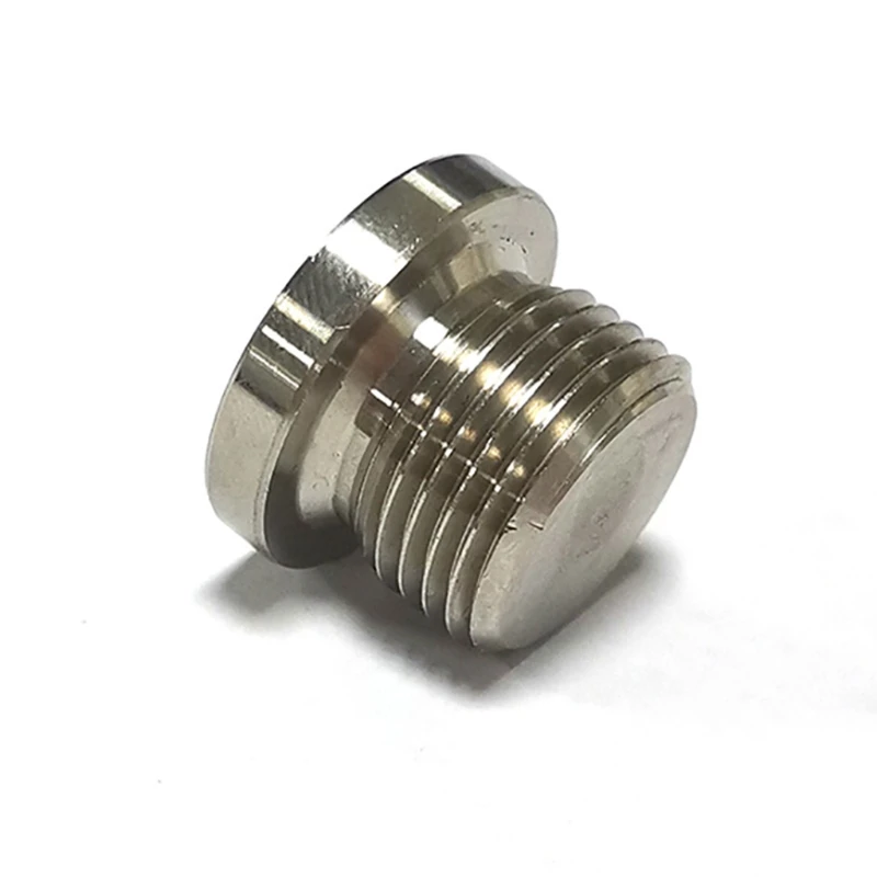 

O2 Oxygen Sensor Weld Hex Bung End Cap Plug Pipe Wideband Solder Nut Cap M18x1.5