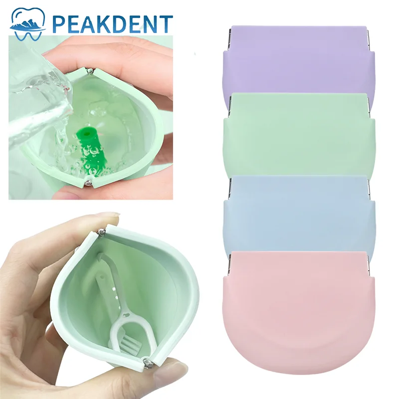 

Чехол для зубных протезов, фиксатор, коробка для хранения, силиконовая каппа, контейнер для протезов, герметичная коробка для брекетов, принадлежности для гигиены полости рта