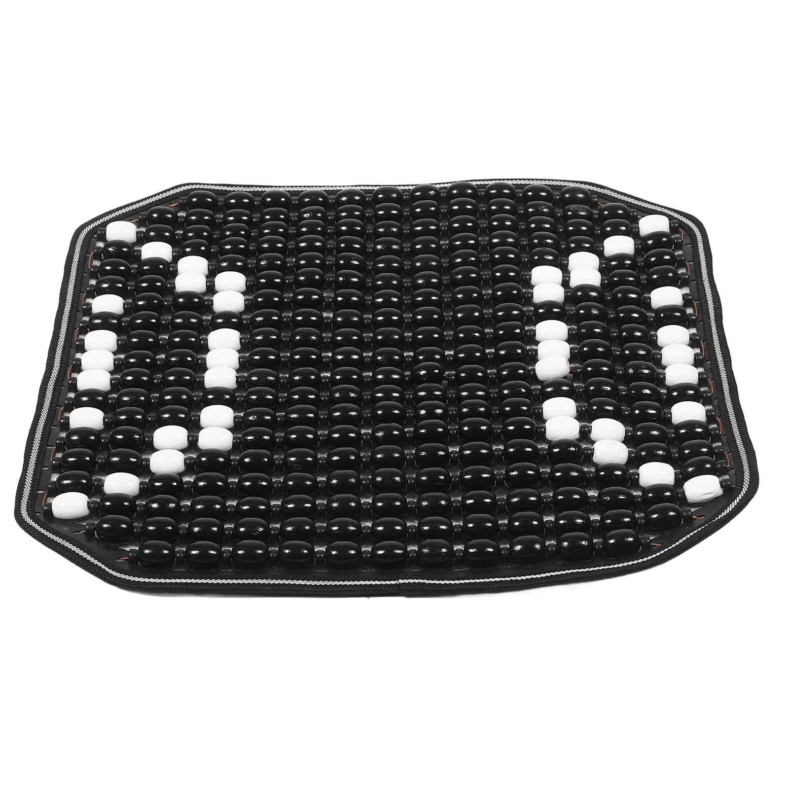 

Wood Bead Car Seat Cushion Cooling Pad For Front Seats Breathable Massage Fit Most Vehicles Car Interior Accessory