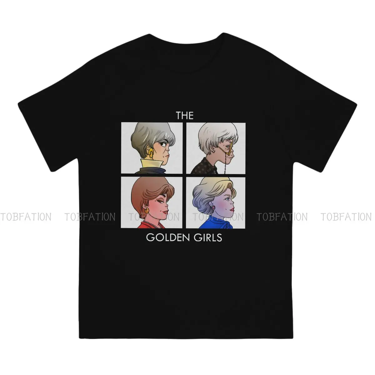 COMEDY Newest TShirts The Golden Ghouls Bauer Marion Dane Male Graphic Pure Cotton Tops T Shirt Round Neck