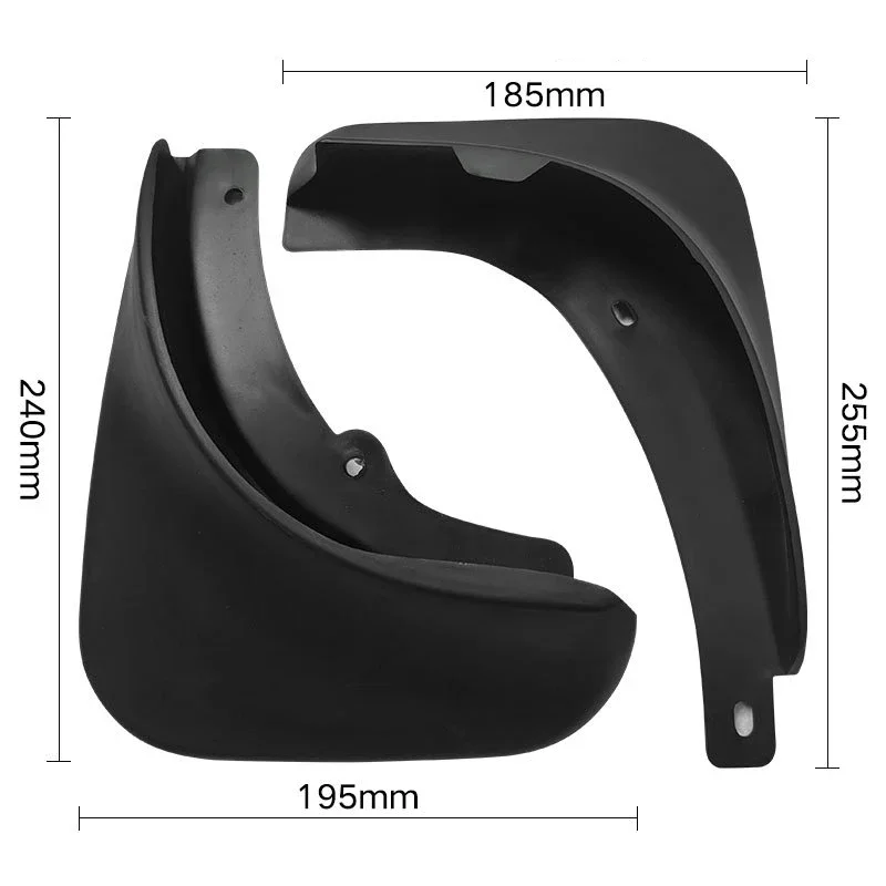 4pcs MudFlaps Mudguards Splash Front Rear Wheel Fender for Skoda Superb 2 MK2 B6 3T 2009 2010 2011 2012 2013 2014 2015